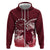 Cook Islands Mangaia Gospel Day Zip Hoodie Polynesian Art With Sea Turtle