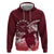 Cook Islands Mangaia Gospel Day Zip Hoodie Polynesian Art With Sea Turtle