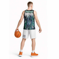Aotearoa Korowai Motif Basketball Jersey Hei Tiki Poutama Maori Pattern - Polynesian Pride