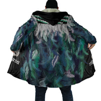 Aotearoa Korowai Motif Cloak Hei Tiki Poutama Maori Pattern - Polynesian Pride