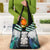 Aotearoa Korowai Motif Grocery Bag Hei Tiki Poutama Maori Pattern