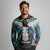 Aotearoa Korowai Motif Long Sleeve Polo Shirt Hei Tiki Poutama Maori Pattern