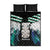 Aotearoa Korowai Motif Quilt Bed Set Hei Tiki Poutama Maori Pattern