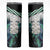 Aotearoa Korowai Motif Skinny Tumbler Hei Tiki Poutama Maori Pattern