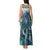 Aotearoa Korowai Motif Tank Maxi Dress Hei Tiki Poutama Maori Pattern