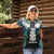 Aotearoa Korowai Motif Women Polo Shirt Hei Tiki Poutama Maori Pattern