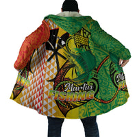 Hawaii Blue Marlin Fishing Cloak Hawaiian Kanaka Kakau Reggae