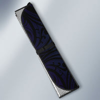 Personalised Blue Marlin Fishing New Zealand Auto Sun Shade NZ Kiwi Cowboy Born To Fish LT14 - Polynesian Pride