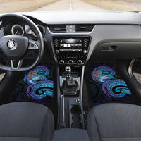 Personalised Blue Marlin Fishing New Zealand Car Mats NZ Kiwi Cowboy Born To Fish