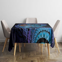 Personalised Blue Marlin Fishing New Zealand Tablecloth NZ Kiwi Cowboy Born To Fish