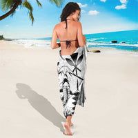 Japan And Hawaii Sarong Sakura Koi Fish Hawaiian Lei Kanaka - Polynesian Pride