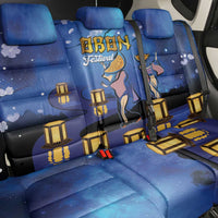 Japan Obon Festival Back Car Seat Cover Sakura Lanterns With Bon Dance LT14 - Polynesian Pride