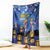 Japan Obon Festival Blanket Sakura Lanterns With Bon Dance - Polynesian Pride