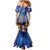 Japan Obon Festival Mermaid Dress Sakura Lanterns With Bon Dance - Polynesian Pride