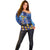 Japan Obon Festival Off Shoulder Sweater Sakura Lanterns With Bon Dance - Polynesian Pride