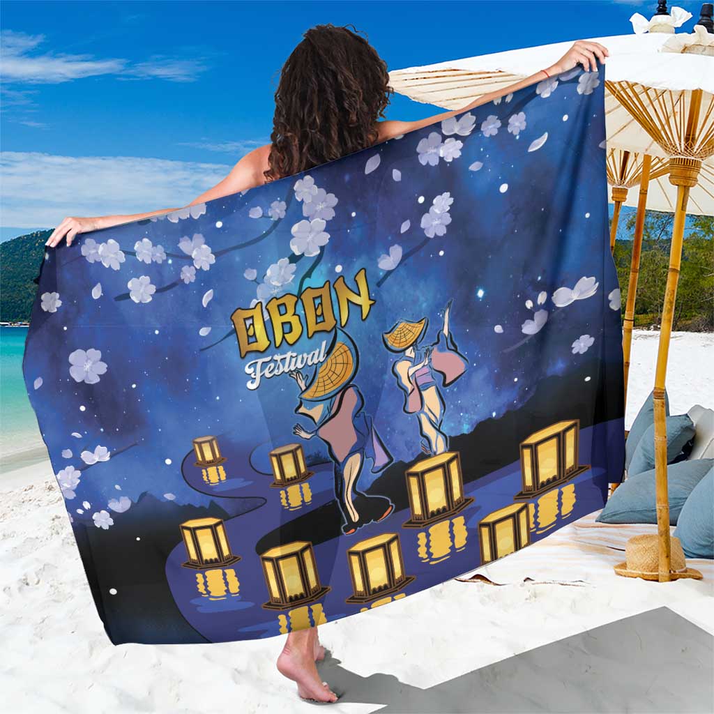 Japan Obon Festival Sarong Sakura Lanterns With Bon Dance - Polynesian Pride