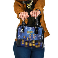 Japan Obon Festival Shoulder Handbag Sakura Lanterns With Bon Dance - Polynesian Pride