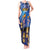Japan Obon Festival Tank Maxi Dress Sakura Lanterns With Bon Dance - Polynesian Pride