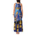 Japan Obon Festival Tank Maxi Dress Sakura Lanterns With Bon Dance - Polynesian Pride