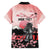 Personalised Japan Samurai Warrior Hawaiian Shirt Japanese Cherry Blossom Polynesian Pattern - Polynesian Pride