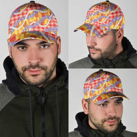 Hawaii Kahili Palaka Motifs Classic Cap Hawaiian Honohono Pikake Lei