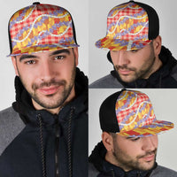 Hawaii Kahili Palaka Motifs Mesh Trucker Cap Hawaiian Honohono Pikake Lei