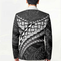 Hawaii Lauhala Tattoo Blazer Hawaiian Hala Leaf Weaving