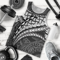 Hawaii Lauhala Tattoo Men Tank Top Hawaiian Hala Leaf Weaving