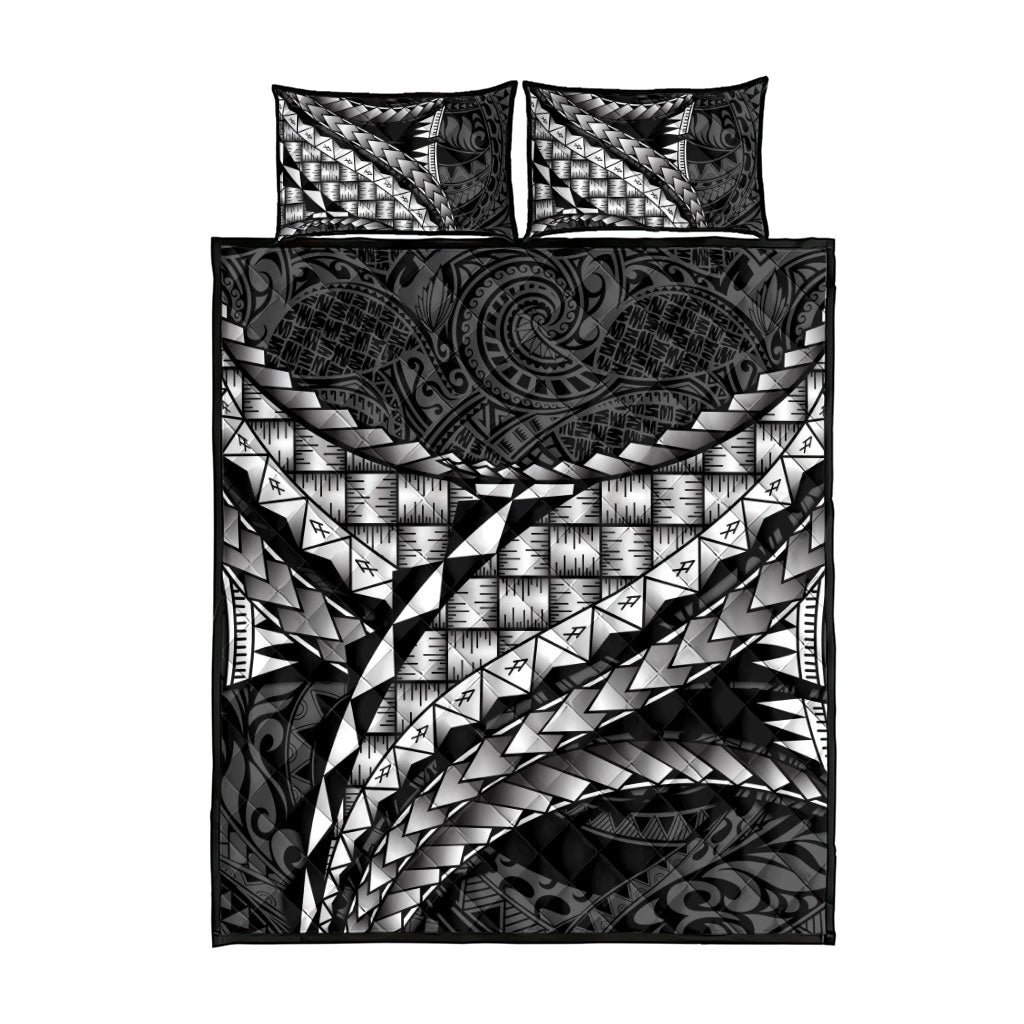 Hawaii Lauhala Tattoo Quilt Bed Set Hawaiian Hala Leaf Weaving