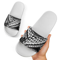 Hawaii Lauhala Tattoo Slide Sandals Hawaiian Hala Leaf Weaving