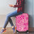 Beige Gradient Polynesia Luggage Cover Hawaiian Tribal Hammerhead Shark Tattoo