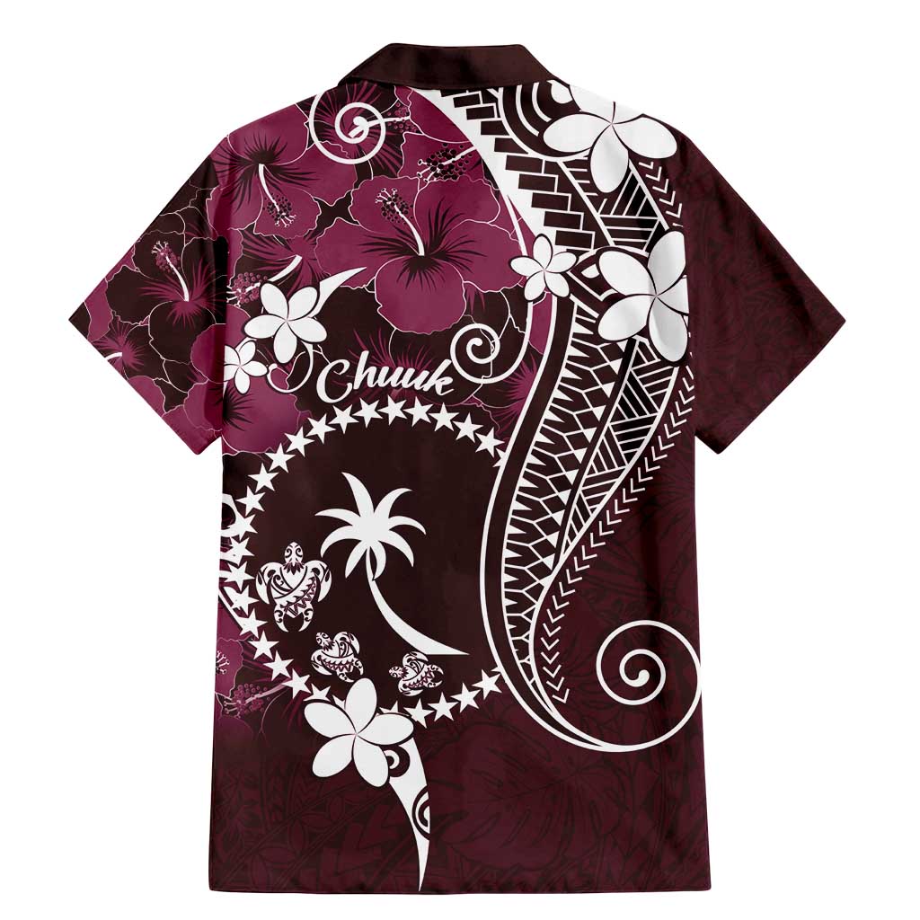 FSM Chuuk Family Matching Mermaid Dress and Hawaiian Shirt Turtle Tropical Flowers Polynesian - Pink LT14 - Polynesian Pride