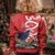 Personalized New Zealand Pukeko Christmas Kid Ugly Christmas Sweater Meri Kirihimete Taniko Ponga Koru Red - Polynesian Pride