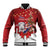 Personalized New Zealand Sheep Christmas Baseball Jacket Hipi Meri Kirihimete Silver Fern Xmas Tree - Polynesian Pride