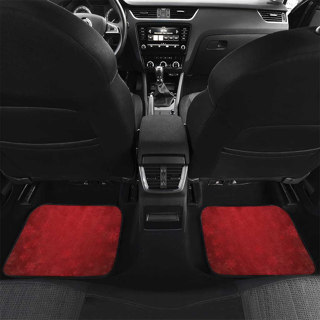 Personalized New Zealand Sheep Christmas Car Mats Hipi Meri Kirihimete Silver Fern Xmas Tree - Polynesian Pride