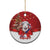 Personalized New Zealand Sheep Christmas Ceramic Ornament Hipi Meri Kirihimete Silver Fern Xmas Tree - Polynesian Pride
