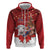 Personalized New Zealand Sheep Christmas Zip Hoodie Hipi Meri Kirihimete Silver Fern Xmas Tree - Polynesian Pride