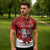 Personalized New Zealand Sheep Christmas Zipper Polo Shirt Hipi Meri Kirihimete Silver Fern Xmas Tree - Polynesian Pride
