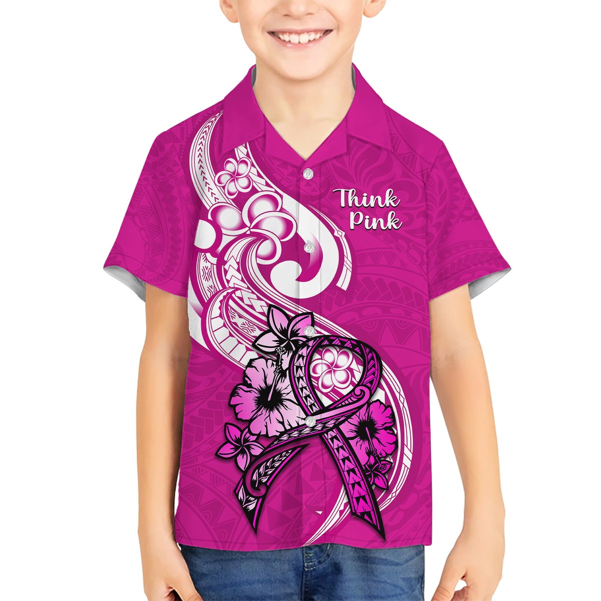 polynesia-breast-cancer-awareness-hawaiian-shirt-think-pink-polynesian-ribbon-white-version