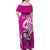 personalised-polynesia-breast-cancer-awareness-family-matching-off-shoulder-maxi-dress-and-hawaiian-shirt-think-pink-polynesian-ribbon-white-version
