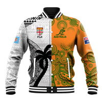 fiji-and-australia-rugby-baseball-jacket-2023-world-cup-aboriginal-mix-tapa-pattern