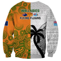 fiji-and-australia-rugby-sweatshirt-2023-world-cup-aboriginal-mix-tapa-pattern