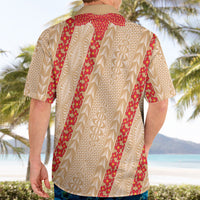 Malo e Lelei Tonga Hawaiian Shirt Heilala Lei Tongan Ngatu Pattern LT14 - Polynesian Pride