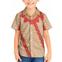 Malo e Lelei Tonga Hawaiian Shirt Heilala Lei Tongan Ngatu Pattern LT14 - Polynesian Pride