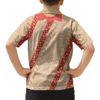 Malo e Lelei Tonga Hawaiian Shirt Heilala Lei Tongan Ngatu Pattern LT14 - Polynesian Pride