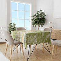 Green Palaka Hawaii Leis Tablecloth Hawaiian-plaid Elegant Tropical Vibes - Polynesian Pride