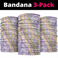 Purple Palaka Hawaii Leis Neck Gaiter Hawaiian-plaid Elegant Tropical Vibes LT14 package One Size: 25*50cm Purple - Polynesian Pride