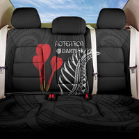 New Zealand Darts Back Car Seat Cover Aotearoa Maori Fern Bring It On LT14 One Size Black - Polynesian Pride