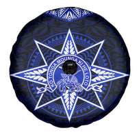 Tonga Tupou College And Queen Salote College Spare Tire Cover Tongan Ngatu Pattern LT14 - Polynesian Pride