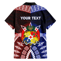 Personalised Tupou College And Kolisi Tonga Atele Family Matching Puletasi Dress and Hawaiian Shirt Tongan Ngatu Pattern LT14 - Polynesian Pride